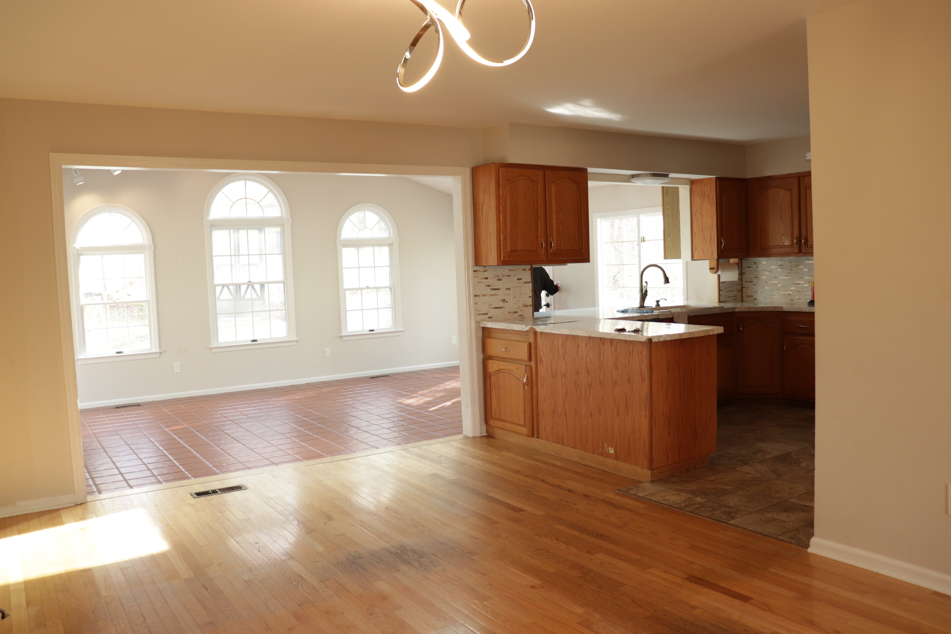 Undisclosed Address Woodbury, CT 06798 - Photo 4 of 27 a kitchen with stainless steel appliances granite countertop a sink a stove cabinets and wooden floor