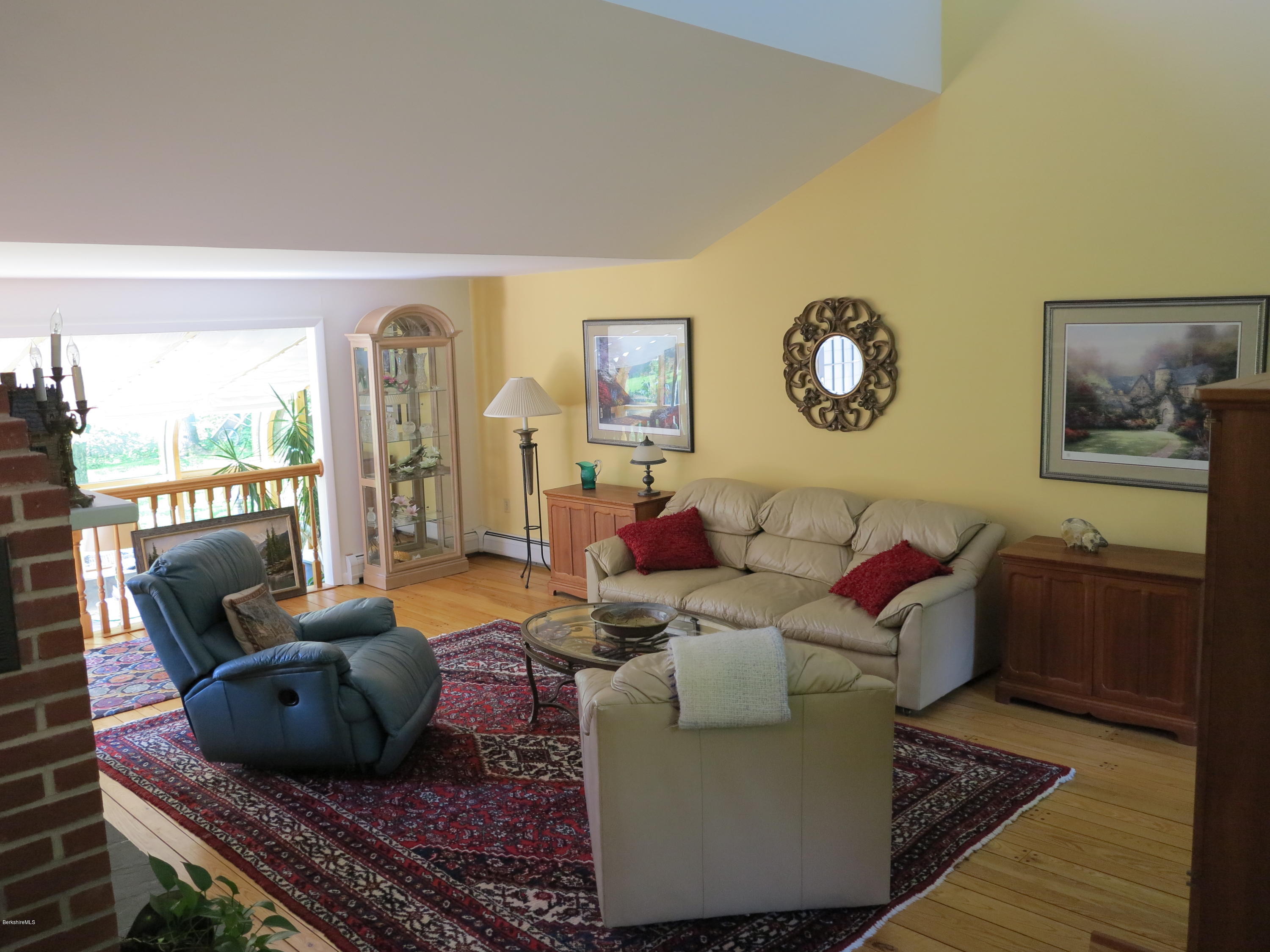 3 Quiet Knoll Road Stockbridge, MA 01266 - Photo 7 of 17 a living room with furniture and a wooden floor