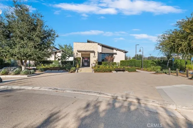 a view of street with houses