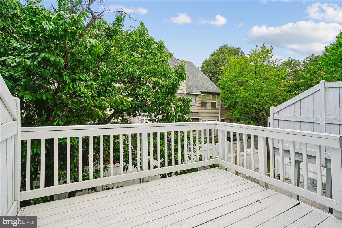 1711 Blue Flint Court Reston, VA 20190 - Photo 12 of 37 Private Elevated Deck