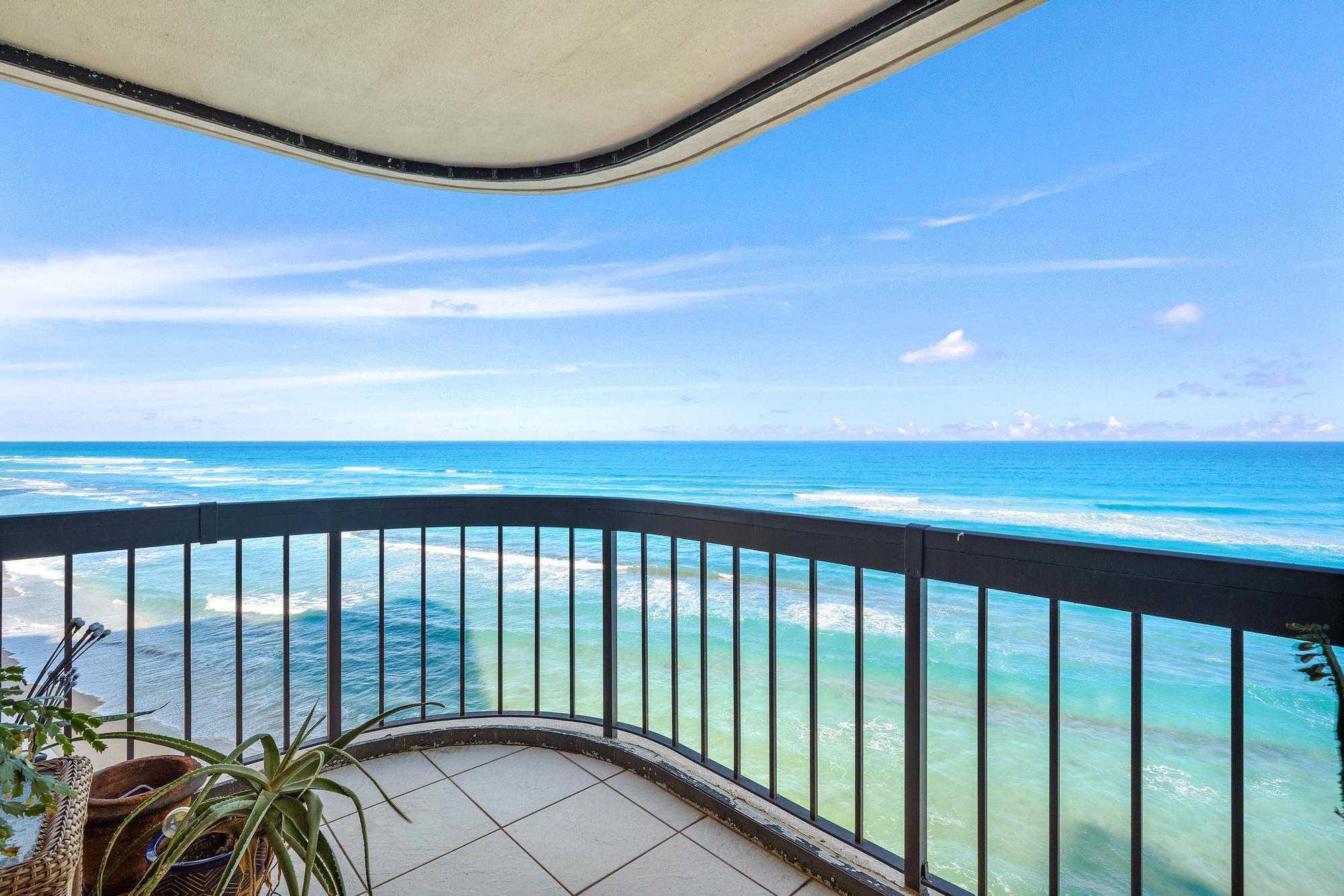 5380 North Ocean Drive, Unit 6D Singer Island, FL 33404 - Photo 1 of 41 a view of a balcony