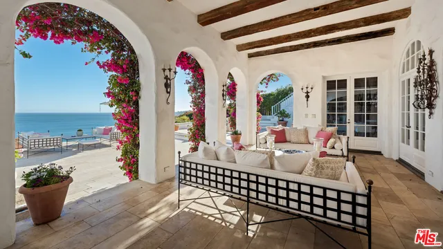 a view of ocean view with beach