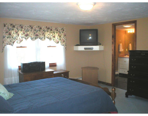 1037 Liberty Square Road Boxborough, MA 01719 - Photo 14 of 18 a bedroom with a bed and a flat tv screen on dresser