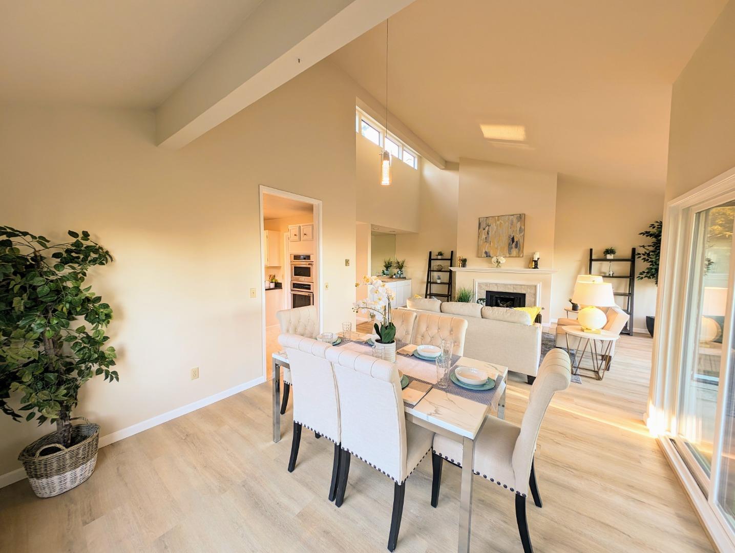40 Shepherds Knoll Road, Unit 40 Monterey, CA 93940 - Photo 30 of 52 a view of a dining room with furniture and wooden floor