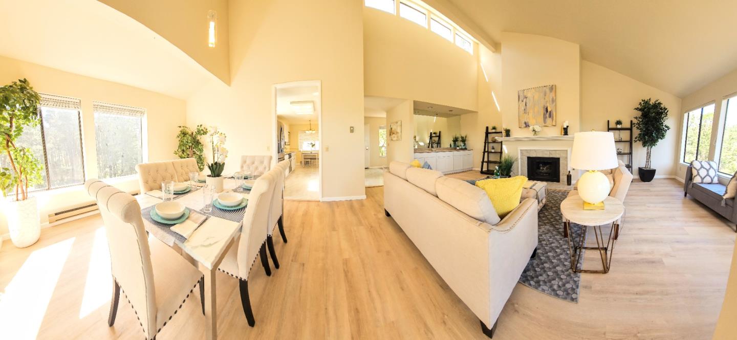 40 Shepherds Knoll Road, Unit 40 Monterey, CA 93940 - Photo 4 of 52 a view of a living room with furniture and a fireplace