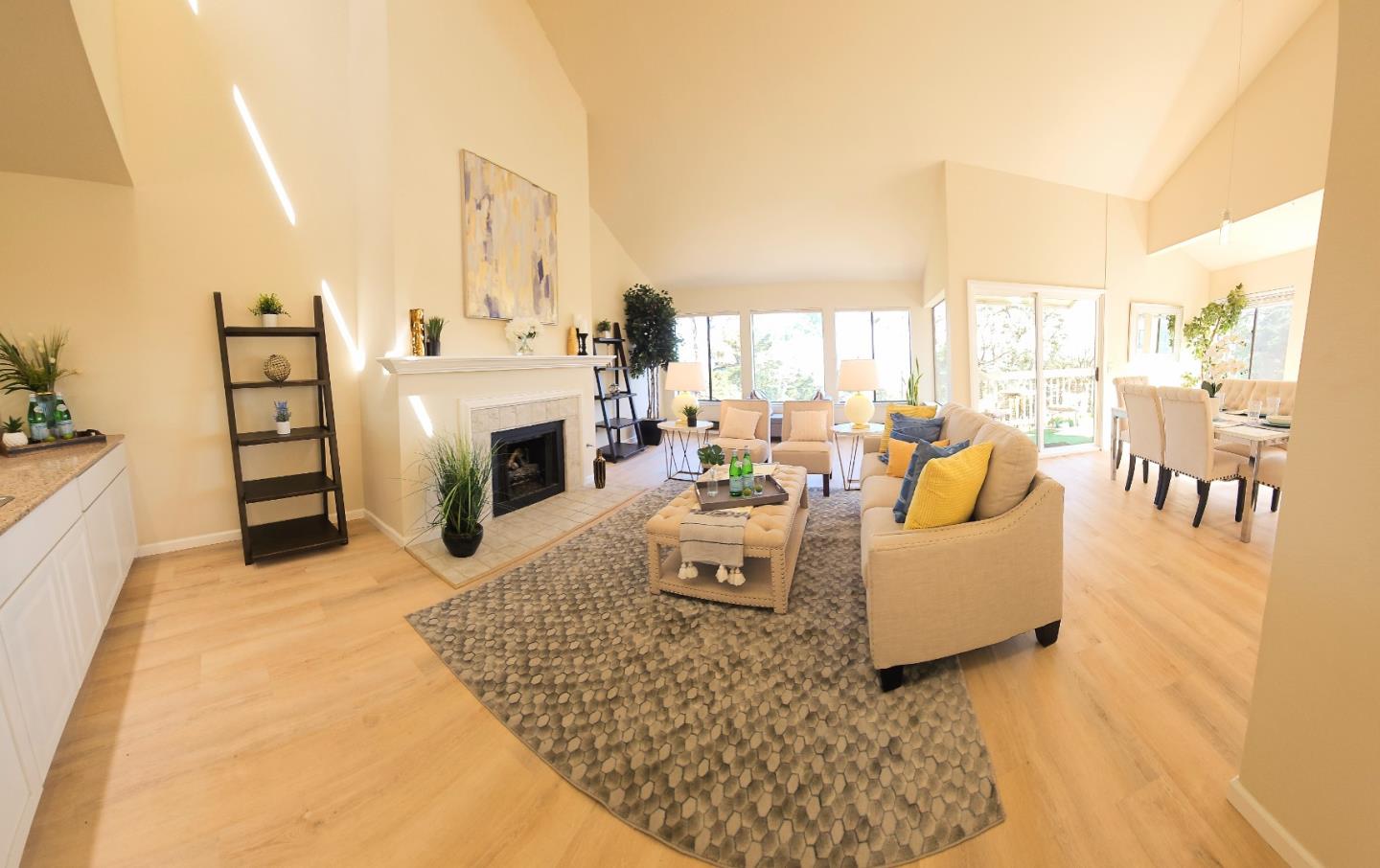 40 Shepherds Knoll Road, Unit 40 Monterey, CA 93940 - Photo 7 of 52 a living room with furniture fireplace and a fireplace