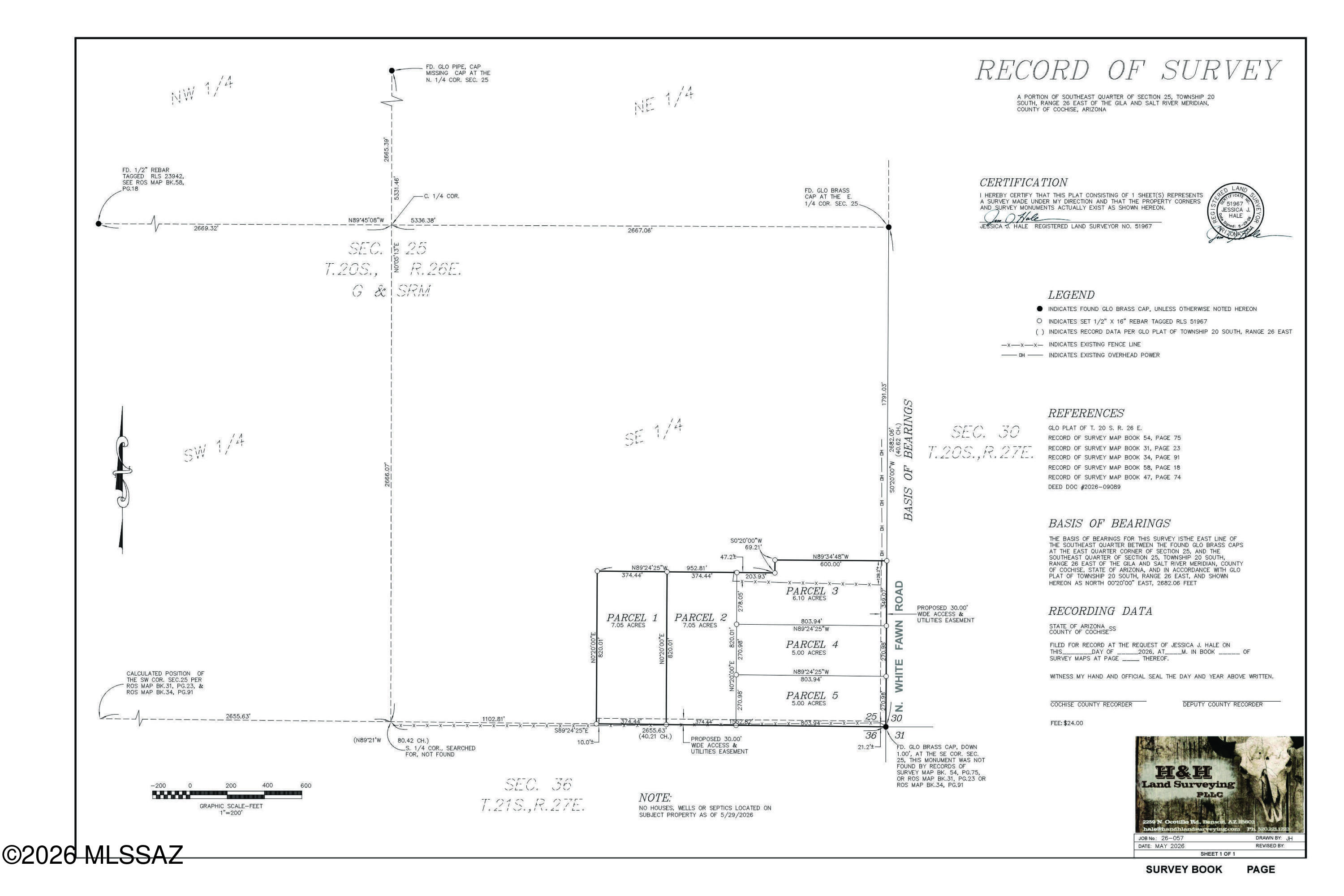 5-acres North White Fawn Road, Unit 5 Elfrida, AZ 85610 - Photo 2 of 17