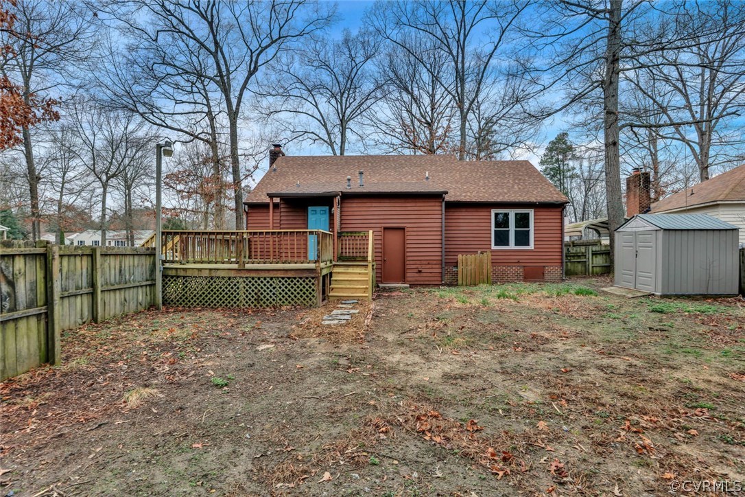 9817 Brenspark Road Chesterfield, VA 23832 - Photo 16 of 17 a house with trees in front of it