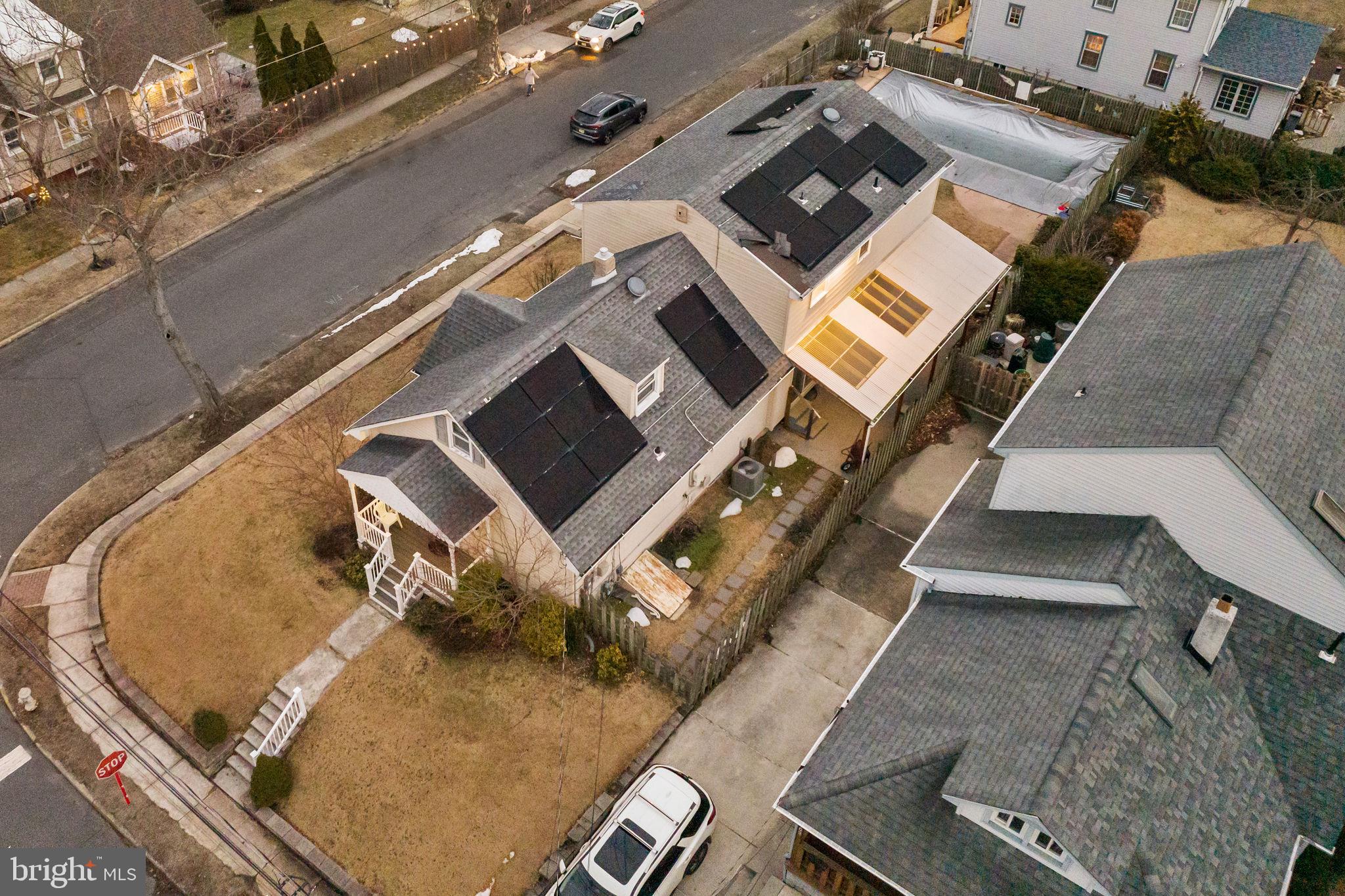 400 Reading Avenue Barrington, NJ 08007 - Photo 30 of 35 an aerial view of a house with a swimming pool