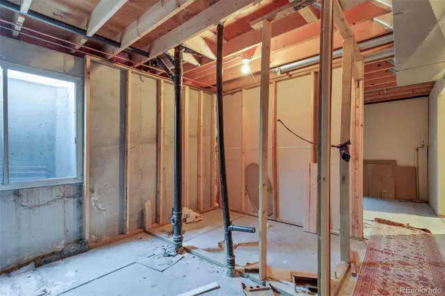 a view of a storage & utility room