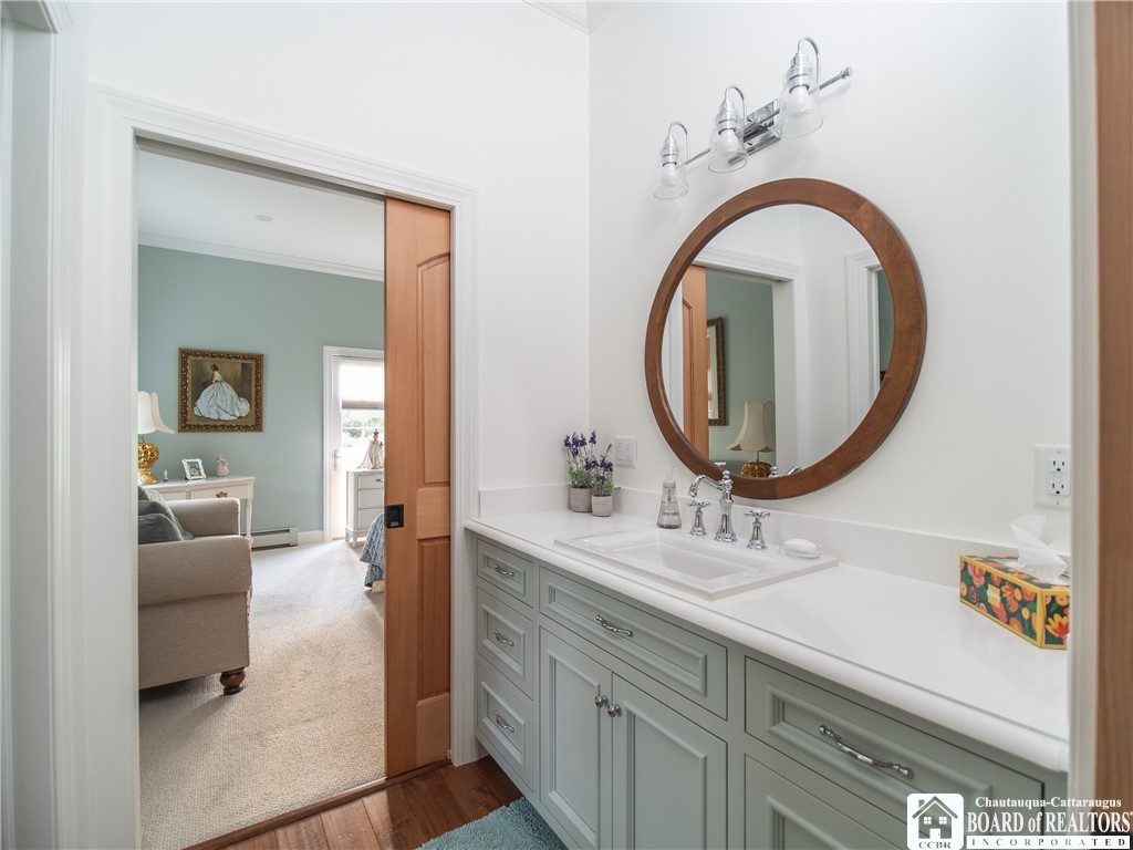 9709 Farel Road Pomfret, NY 14063 - Photo 35 of 46 FULL BATH BETWEEN BOTH BEDROOMS