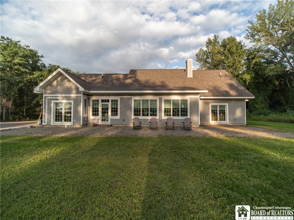 9709 Farel Road Pomfret, NY 14063 - Photo 44 of 46 BACK VIEW OF HOME