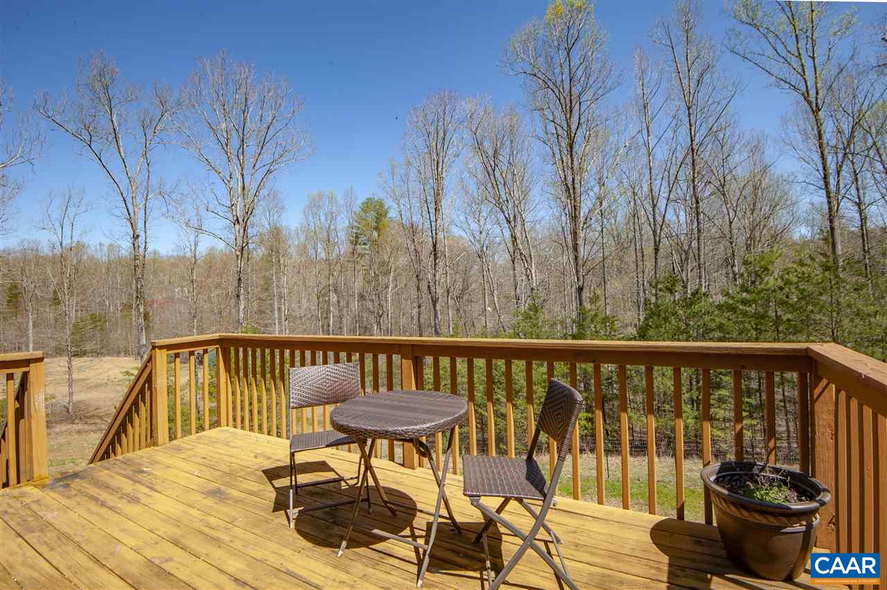 203 Quail Run Amherst, VA 24521 - Photo 28 of 45 a view of a wooden deck with furniture