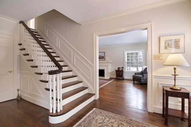 233 Ridge Avenue Winnetka, IL 60093 - Photo 3 of 25 a view of entryway and hall with wooden floor