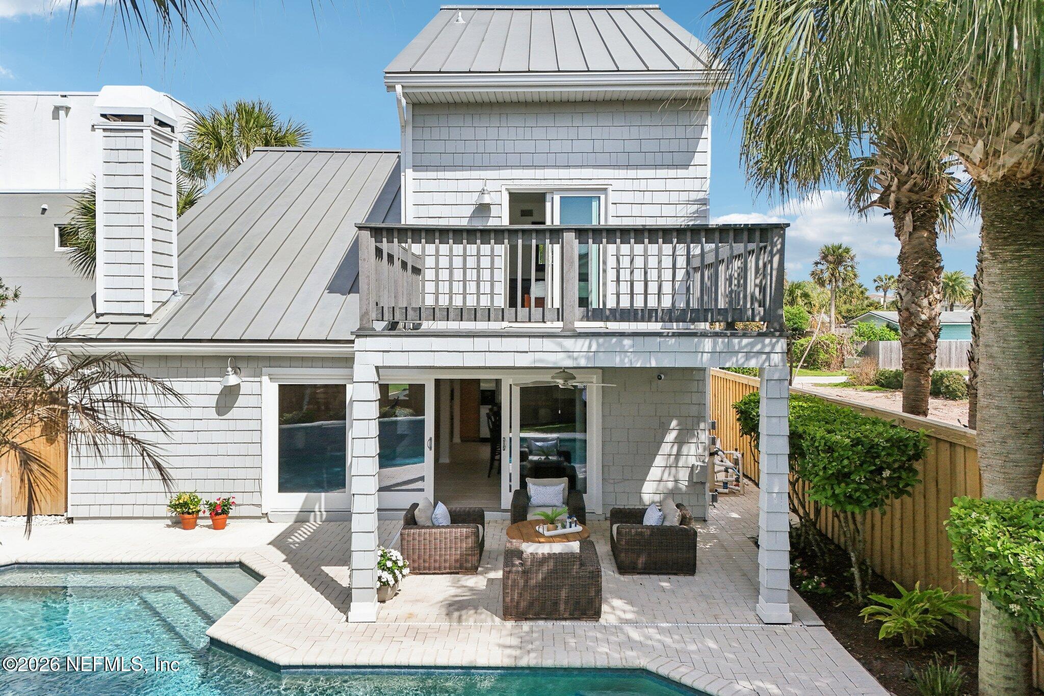 2802 2nd Street South Jacksonville Beach, FL 32250 - Photo 29 of 53 rear view of Primary Deck_2802 2nd St. S