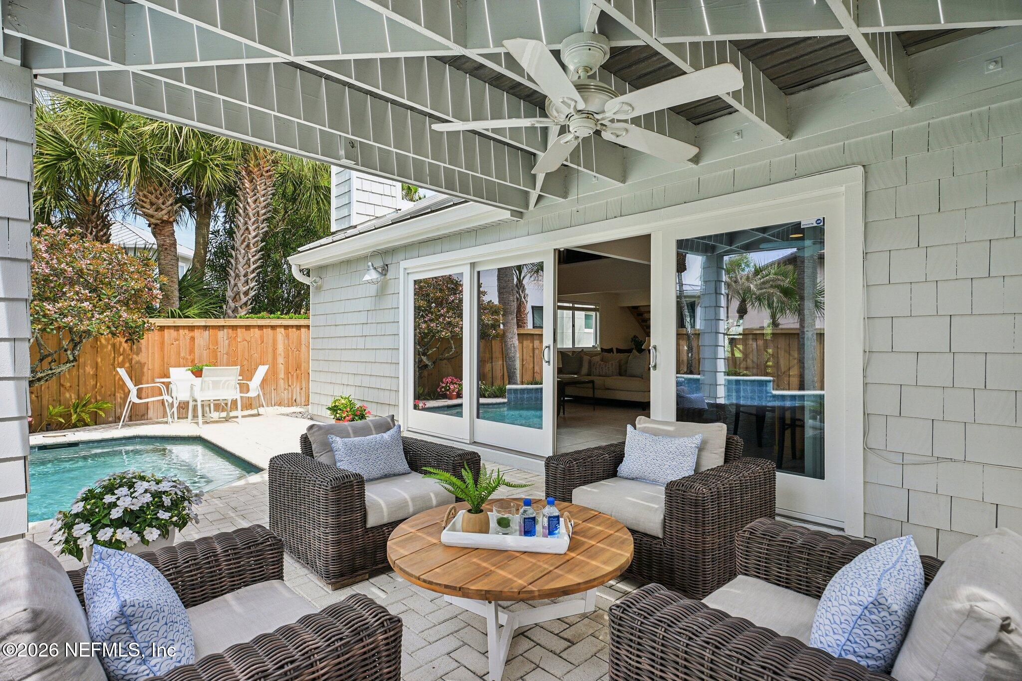 2802 2nd Street South Jacksonville Beach, FL 32250 - Photo 42 of 53 Indoor-Outdoor entertaining is easy
