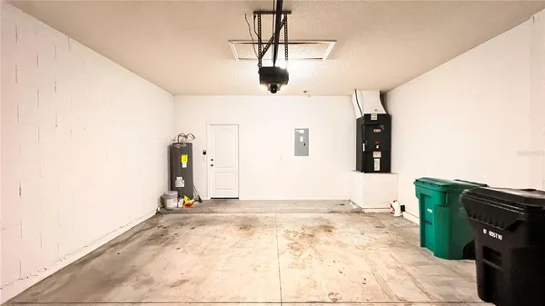 a view of a livingroom with wooden floor