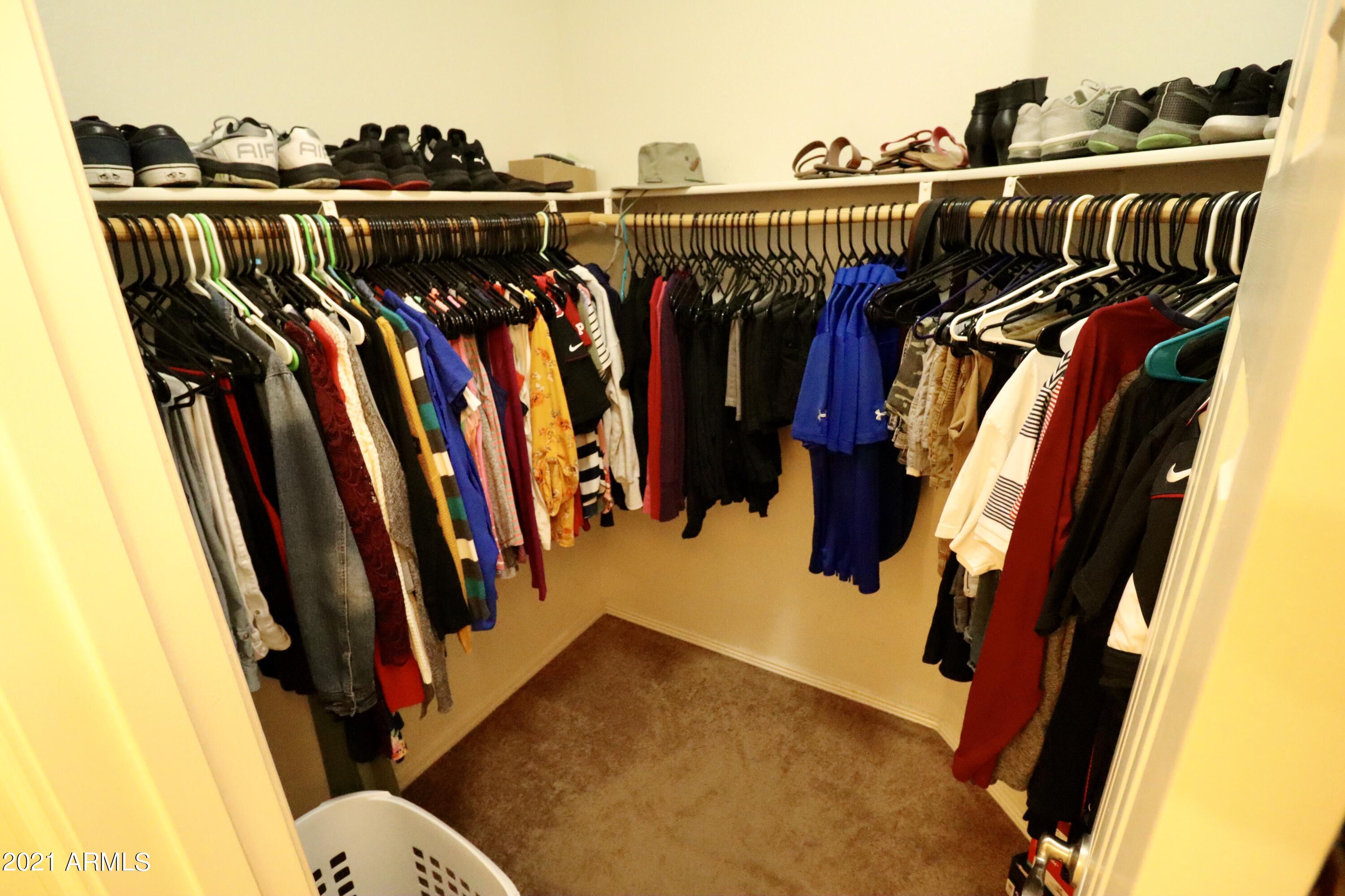 9223 West Belvoir Road Phoenix, AZ 85037 - Photo 19 of 25 Master Closet