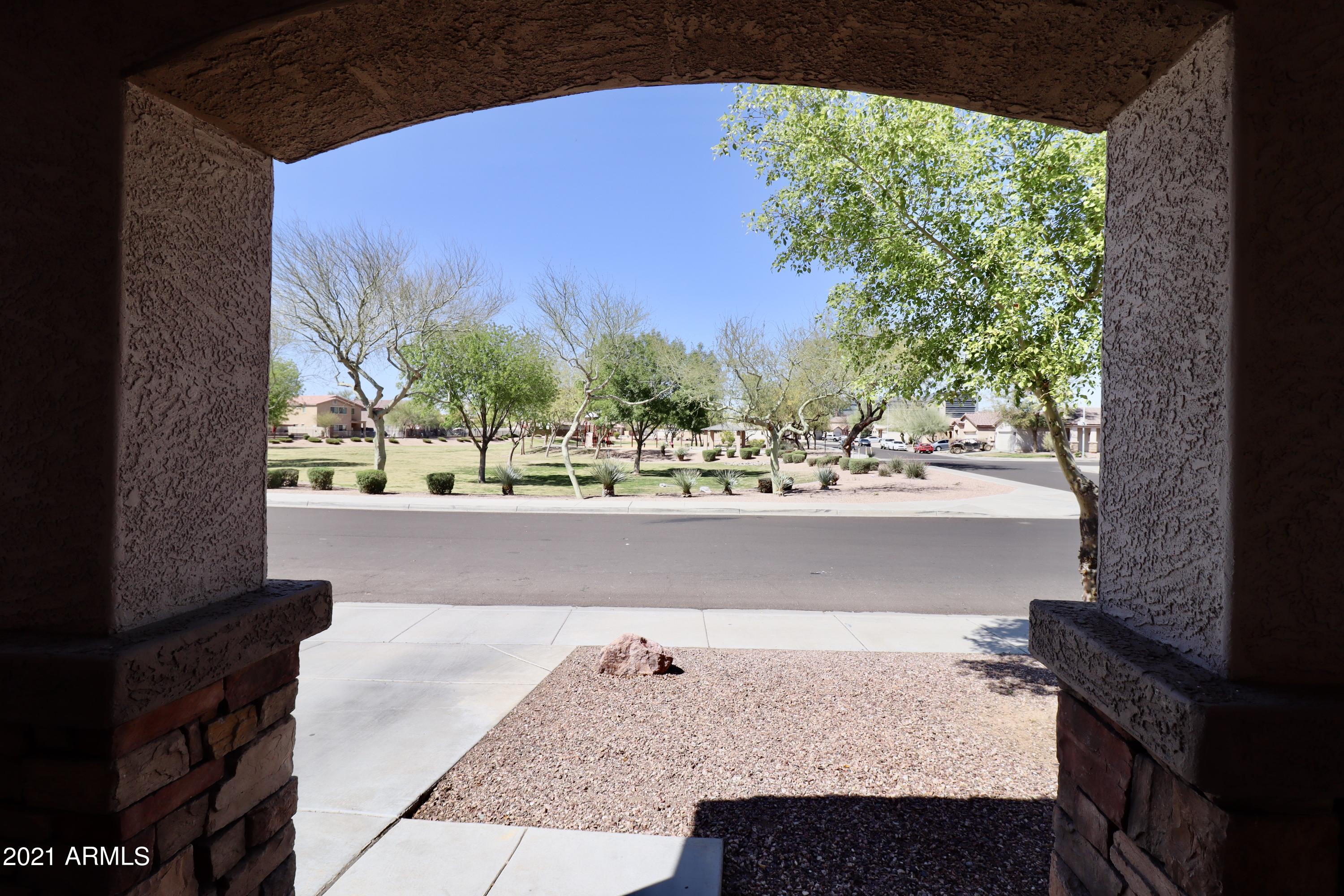 9223 West Belvoir Road Phoenix, AZ 85037 - Photo 23 of 25 View from Door to Park