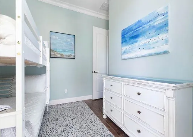a view of a hallway with closet