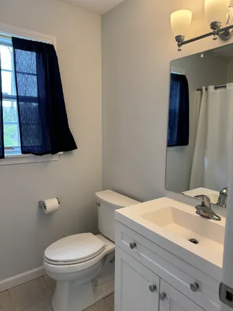 a bathroom with a sink and a toilet
