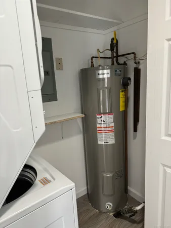 a view of water heater room
