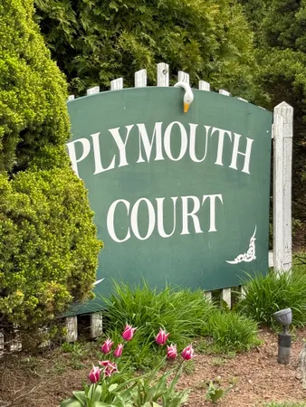 a view of sign board