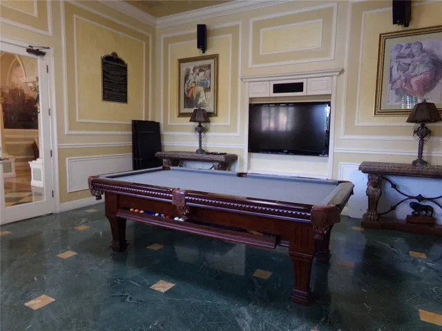 a view of a lake with a yard