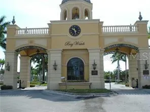a view of a entrance