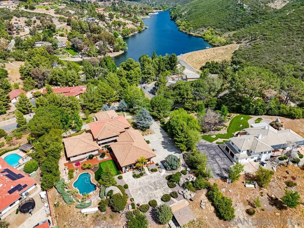 3725 Via Cielo Azul Alpine, CA 91901 - Photo 2 of 43 an aerial view of a house with a yard