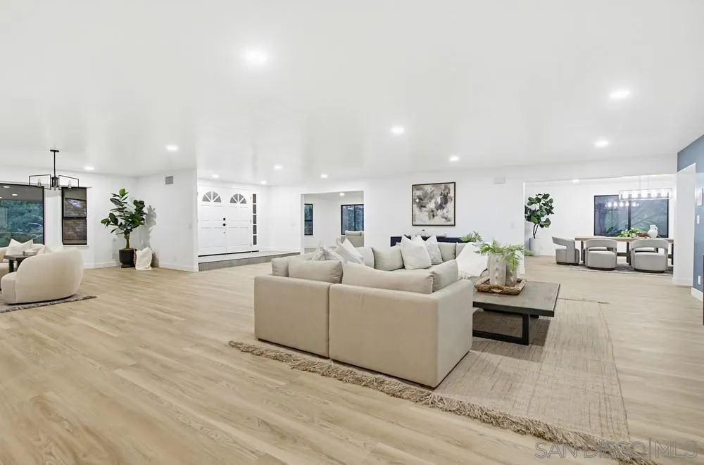 3725 Via Cielo Azul Alpine, CA 91901 - Photo 5 of 43 a living room with furniture and a view of kitchen