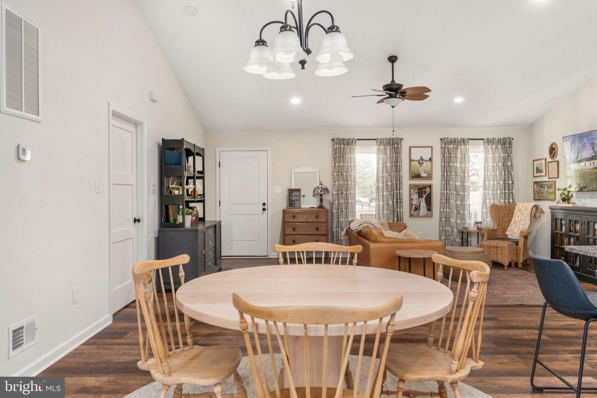 158 Red Hill Road Orange, VA 22960 - Photo 21 of 54 a view of a dining room with furniture