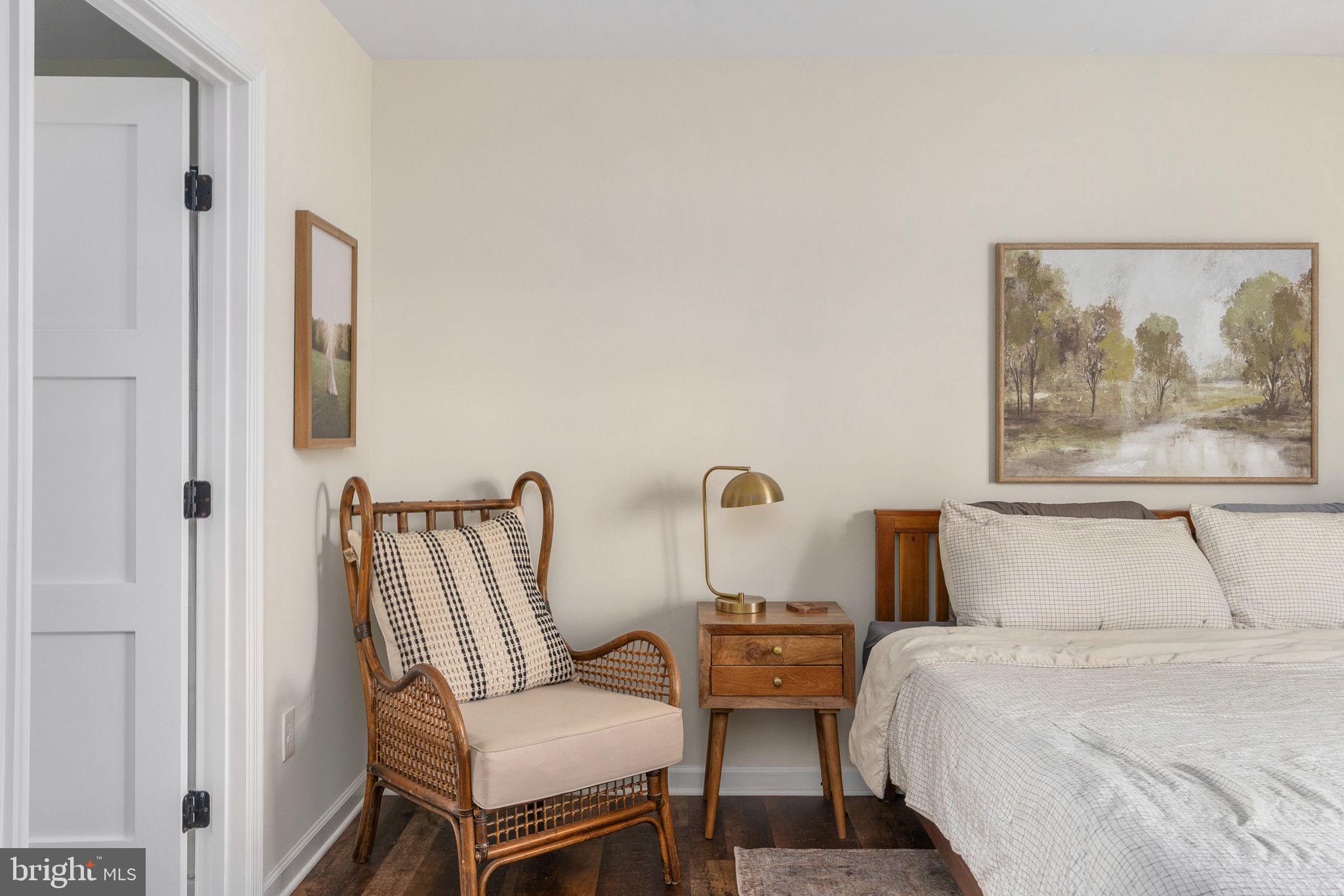 158 Red Hill Road Orange, VA 22960 - Photo 28 of 54 a bedroom with a bed and a painting on the wall
