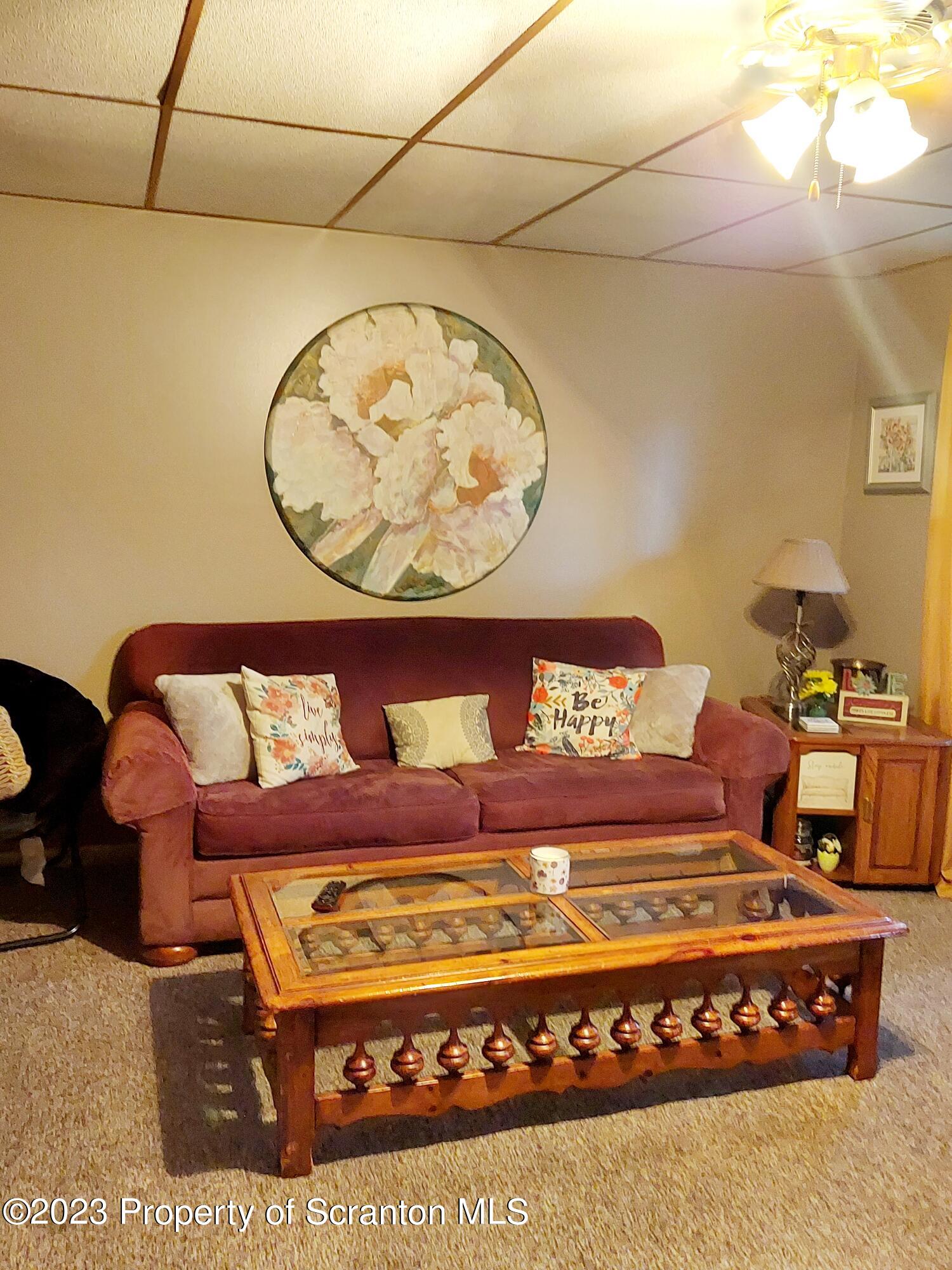 214 Cherry Street Dunmore, PA 18512 - Photo 33 of 58 a view of a couch in a room