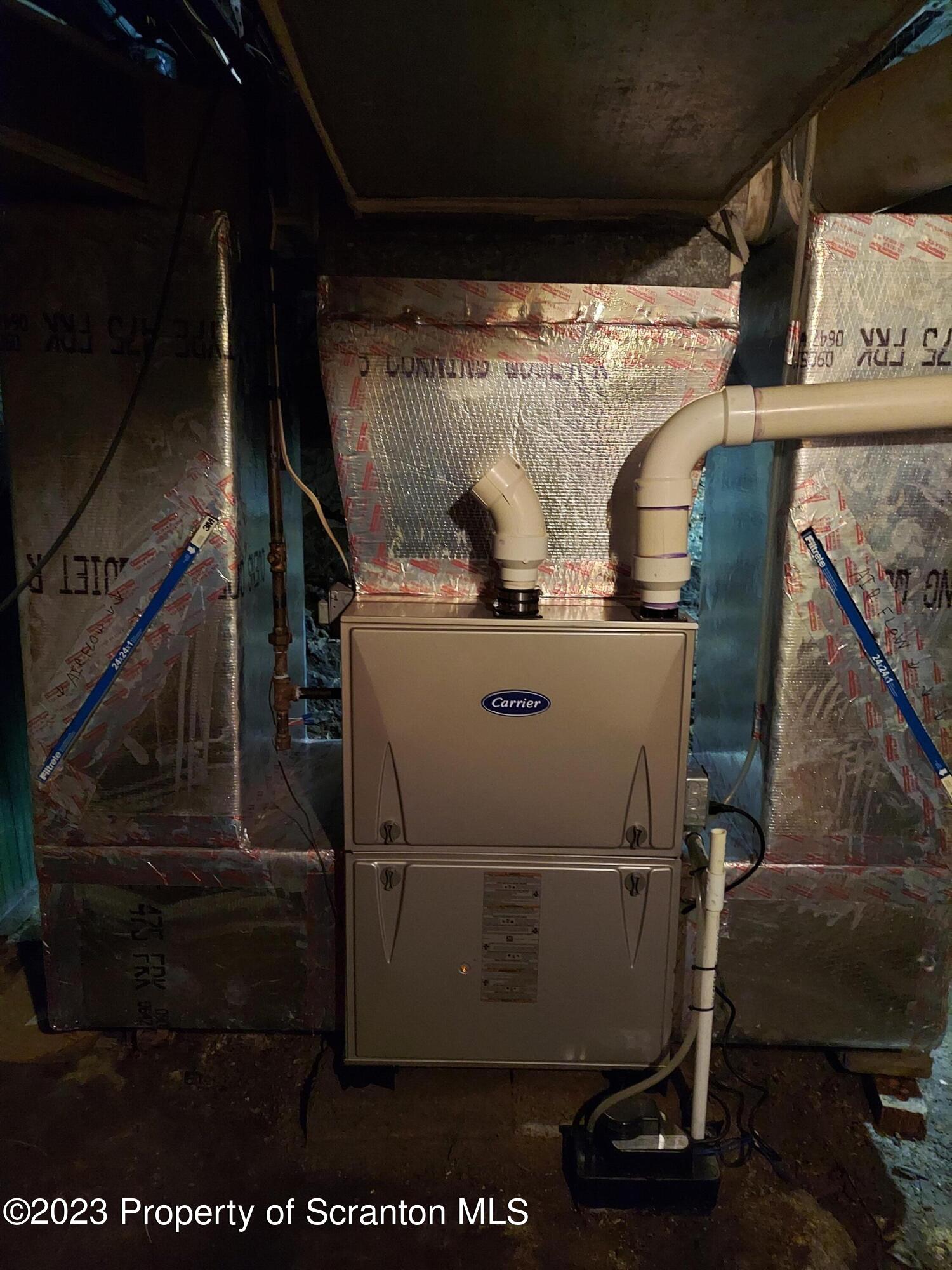 214 Cherry Street Dunmore, PA 18512 - Photo 50 of 58 a view of water heater room
