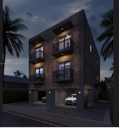 a car parked in front of the house