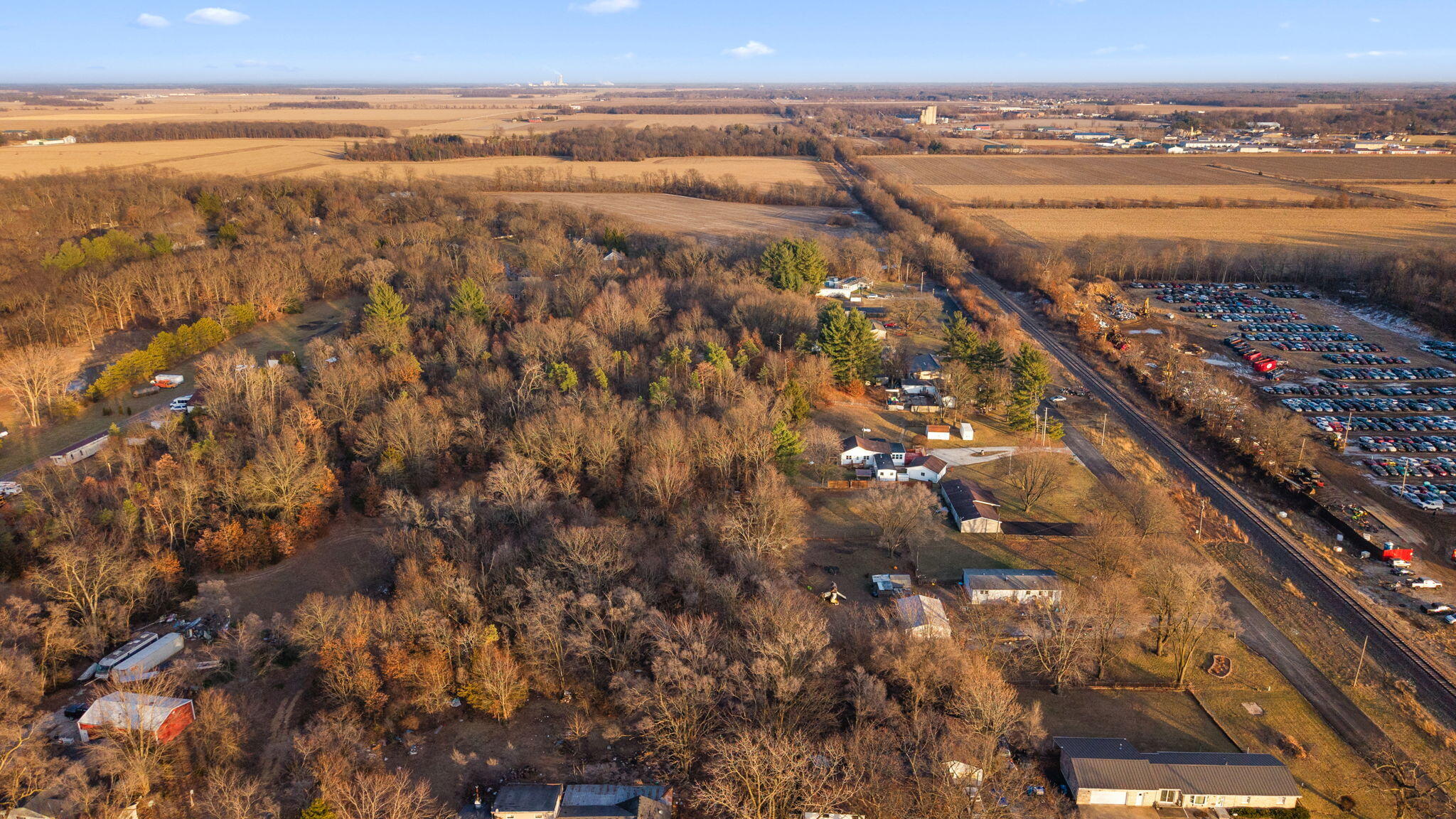 655 Orchid Street Southeast De Motte, IN 46310 - Photo 13 of 19 a view of city and ocean