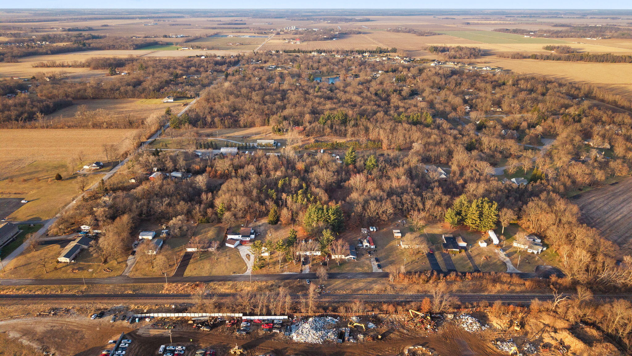 655 Orchid Street Southeast De Motte, IN 46310 - Photo 10 of 19 a view of city and ocean