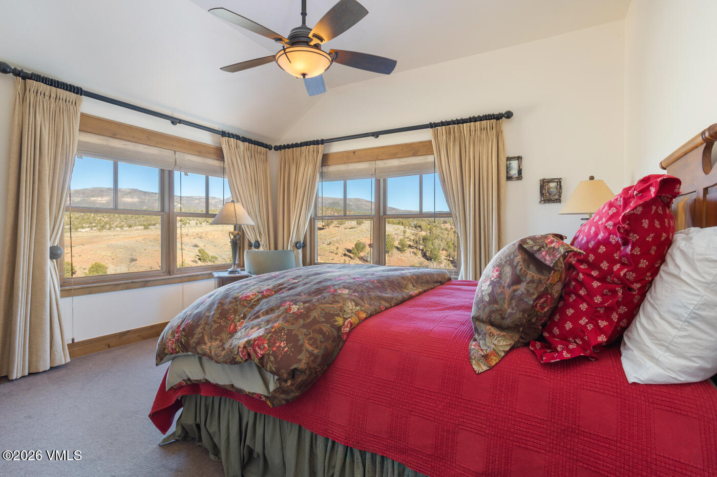34900 Colorado River Road McCoy, CO 80463 - Photo 29 of 46 a bed sitting in a bedroom next to a window