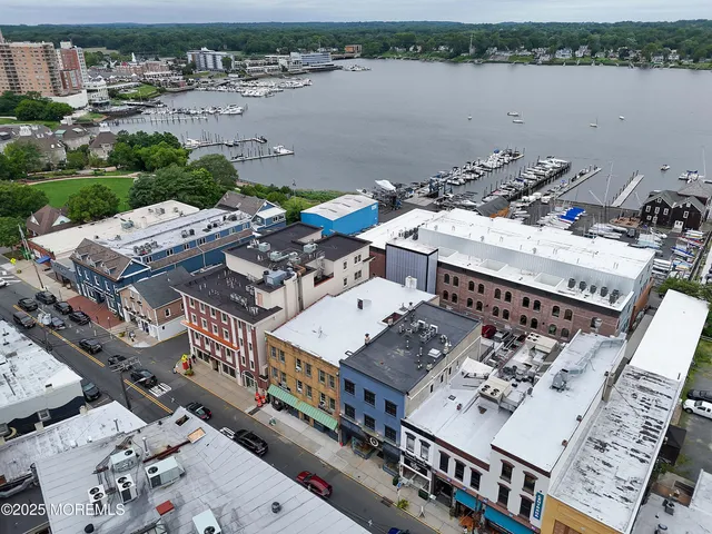 a view of a terrace with a lake view