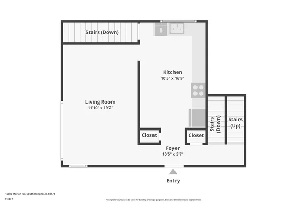 a picture of a floor plan