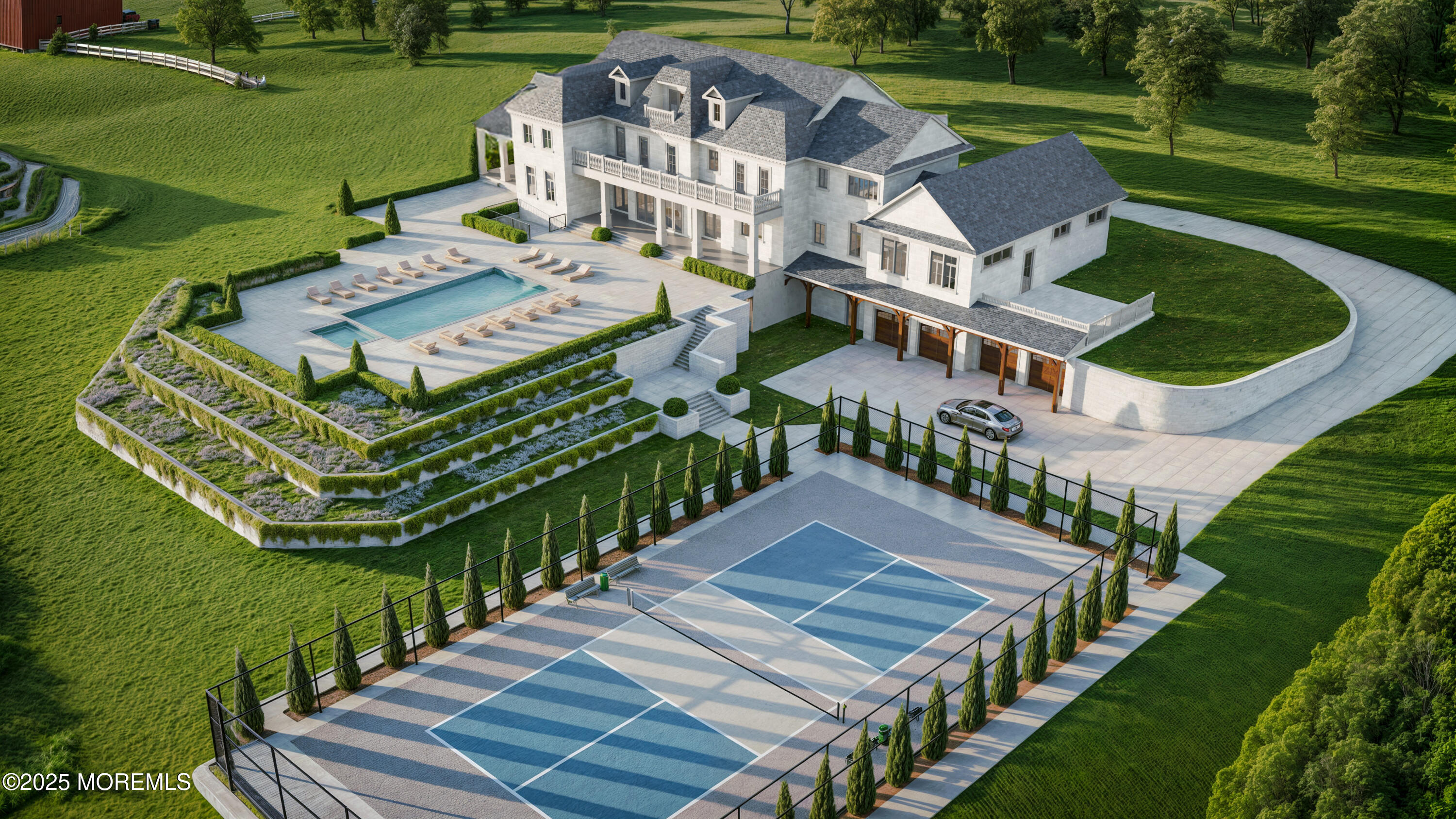 151 Dutch Lane Road Colts Neck, NJ 07722 - Photo 42 of 43 DutchLane_Exterior_Rear_V2