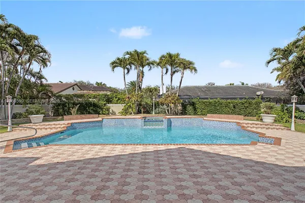 a view of swimming pool and lake view