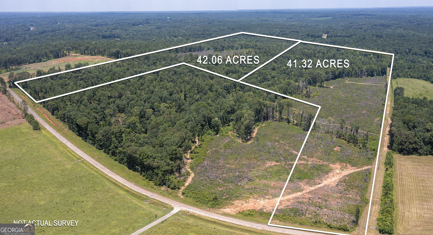 Lot 7 Mayfield Road Flovilla, GA 30216 - Photo 2 of 6 a view of a tennis court