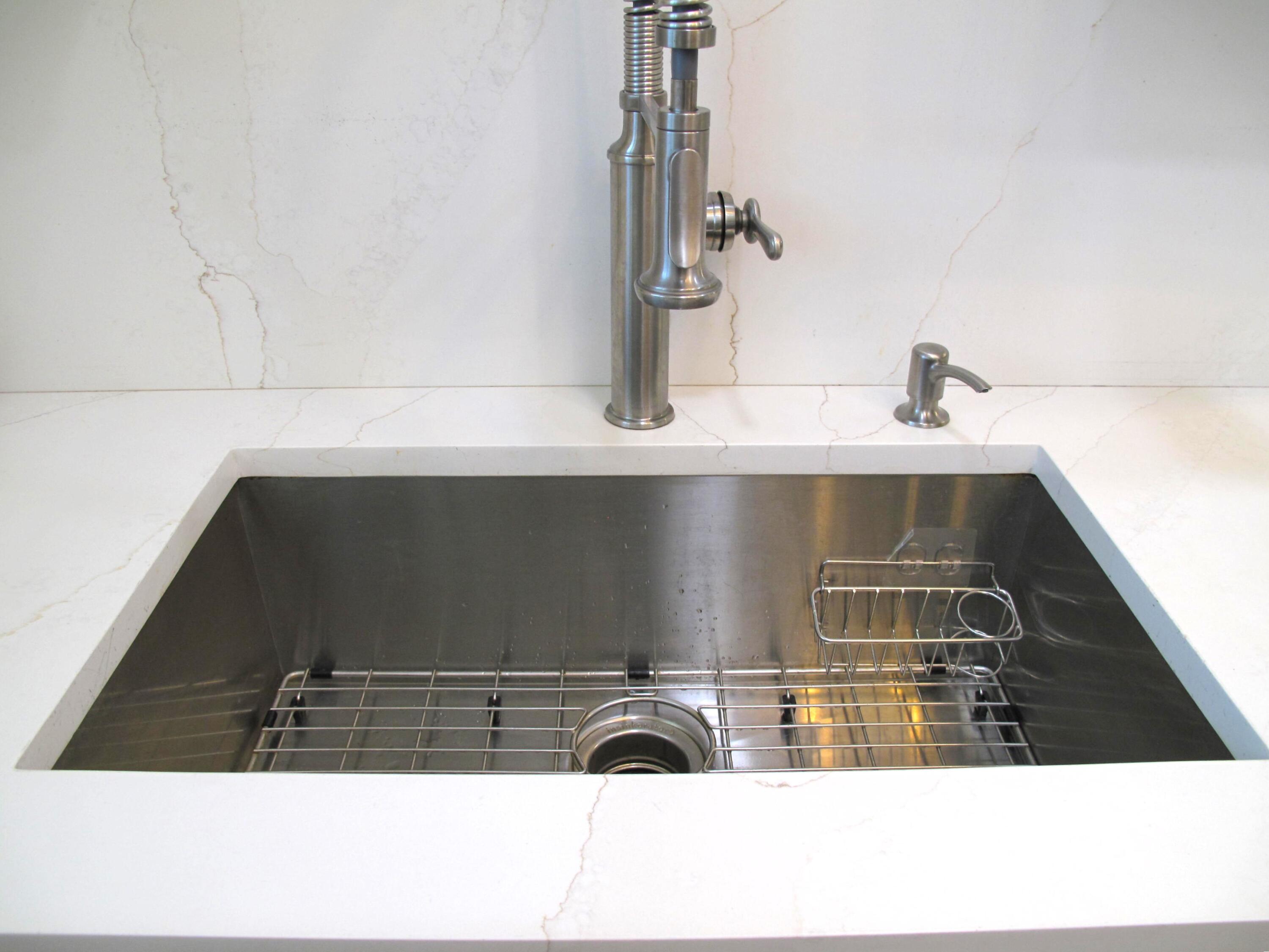 5145 Northwest 3rd Street, Unit B Delray Beach, FL 33445 - Photo 18 of 54 Large SS sink with goose neck faucet