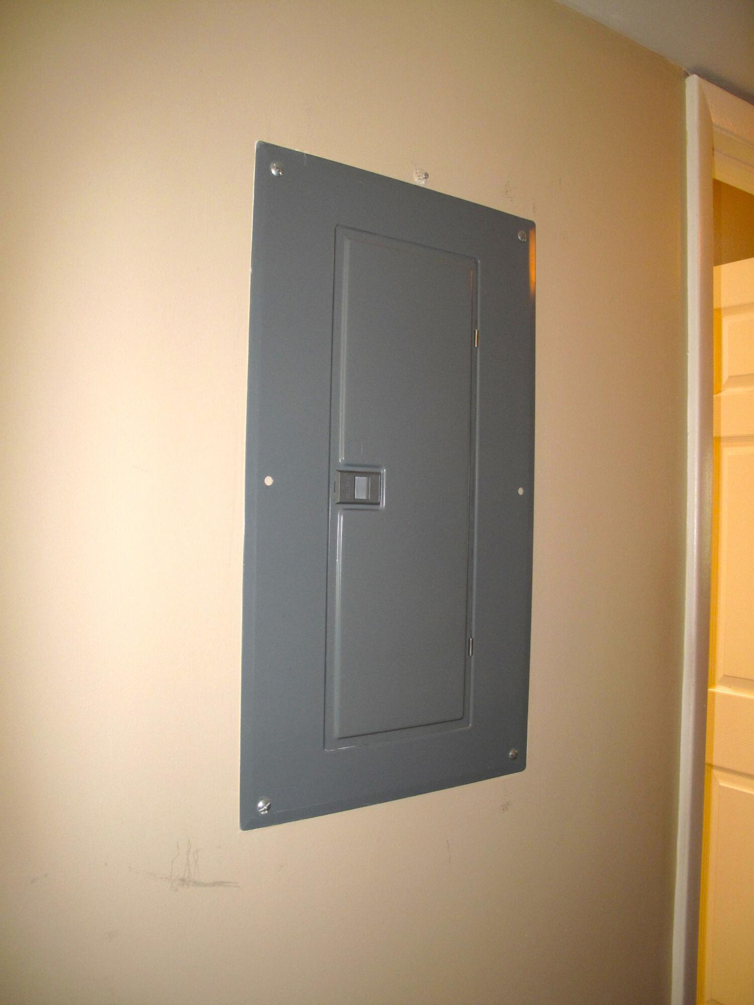 5145 Northwest 3rd Street, Unit B Delray Beach, FL 33445 - Photo 37 of 54 New electrcial panel inside and out in t