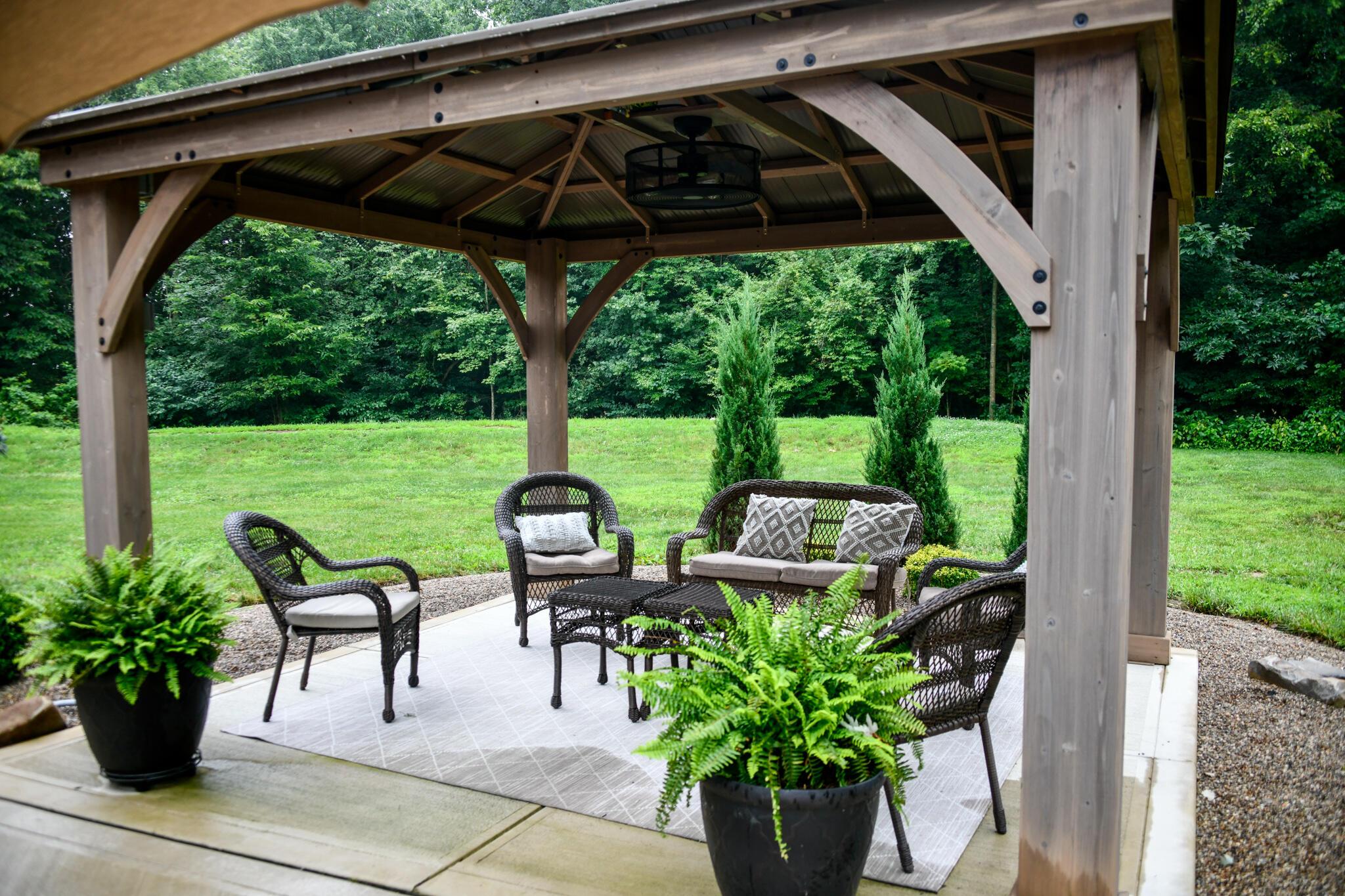 2120 Burnt Pond Road Ostrander, OH 43061 - Photo 44 of 52 Gazebo with Electric