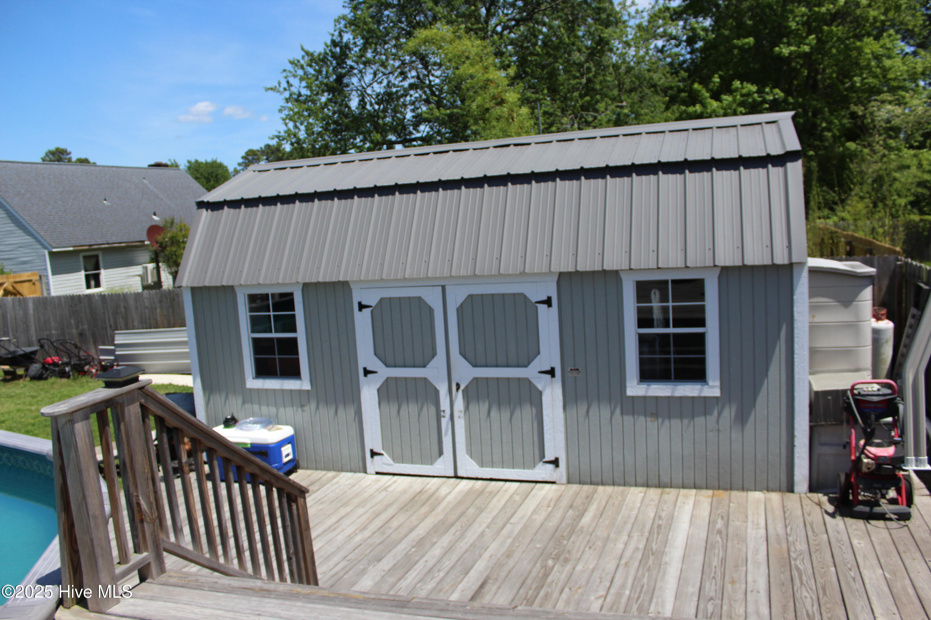 102 Shipman Road Havelock, NC 28532 - Photo 16 of 17 rear shed
