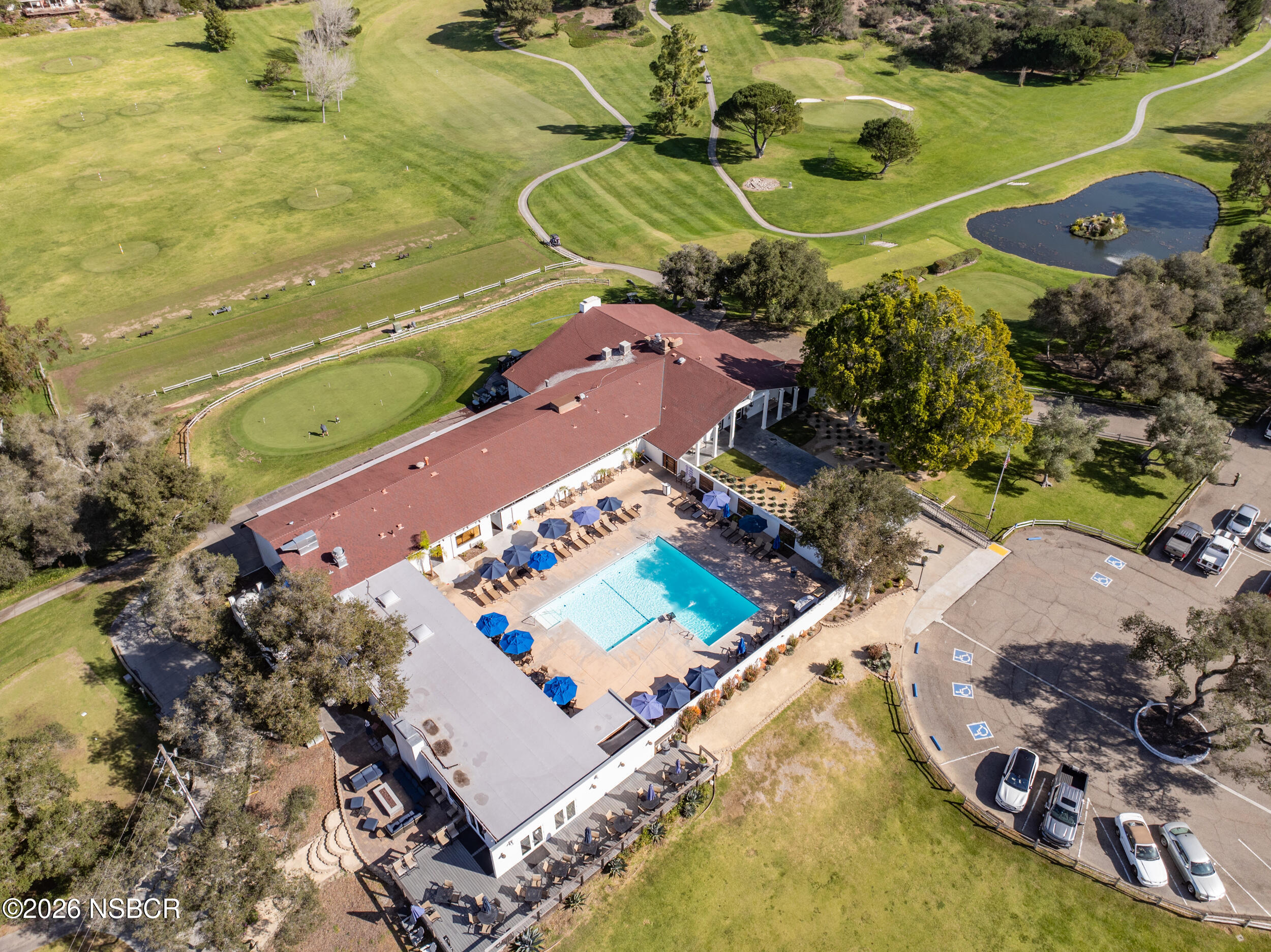 649 Burning Tree Way Lompoc, CA 93436 - Photo 71 of 72 an aerial view of a house with a swimming pool