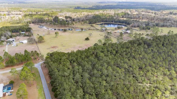 a view of a lake with a mountain in the background